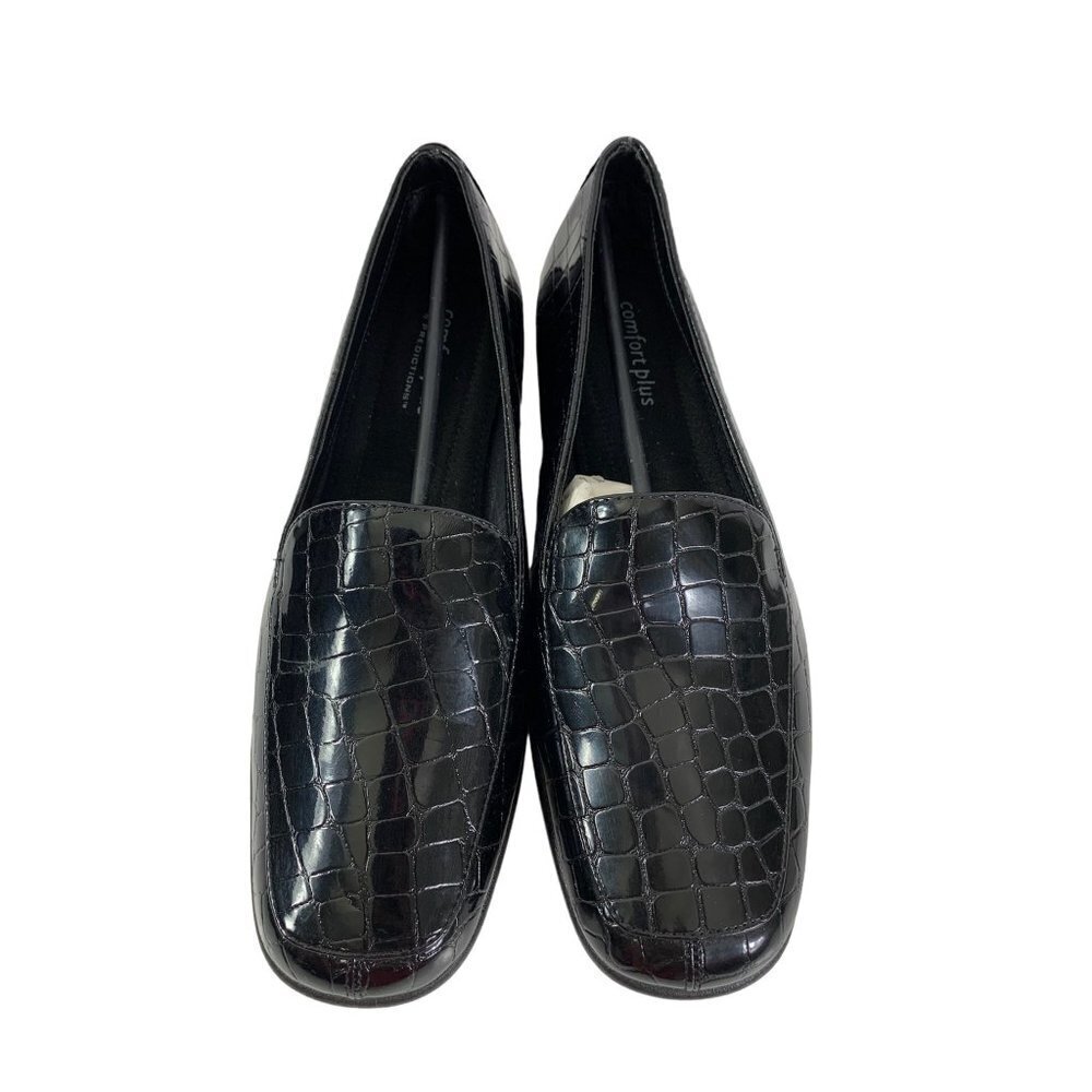 Comfort Plus by Predictions Women's Black Shoes - Picture 3 of 5